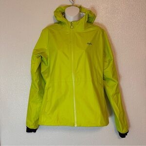 Rapha High-Vis Yellow / Green Commuter Cycling Jacket Large